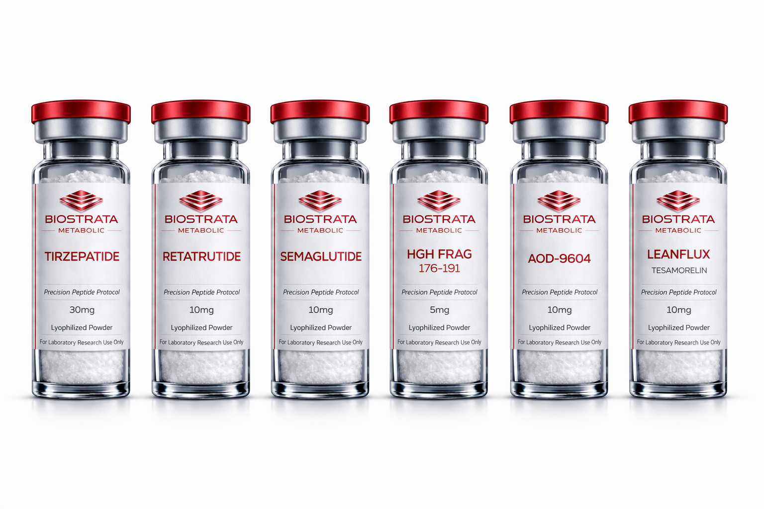 BioStrata Metabolic Vials